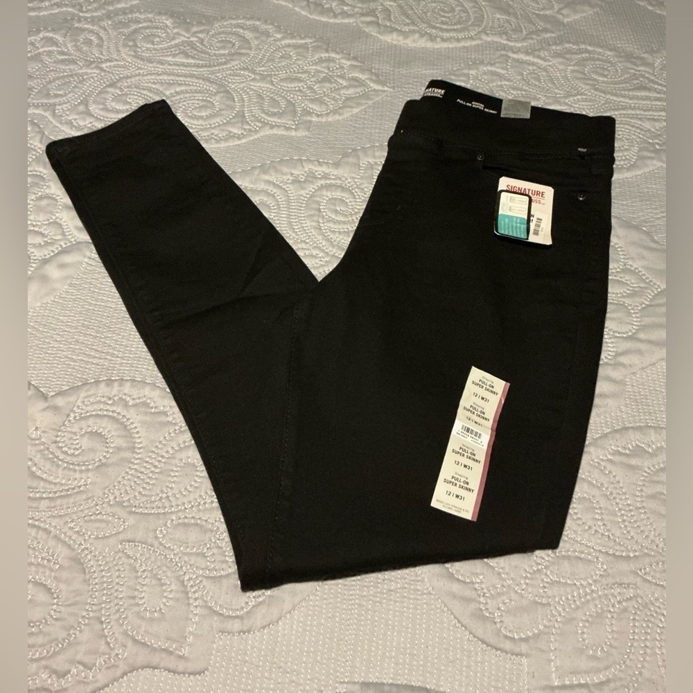 Signature by Levi Strauss Black Skinny Jeans